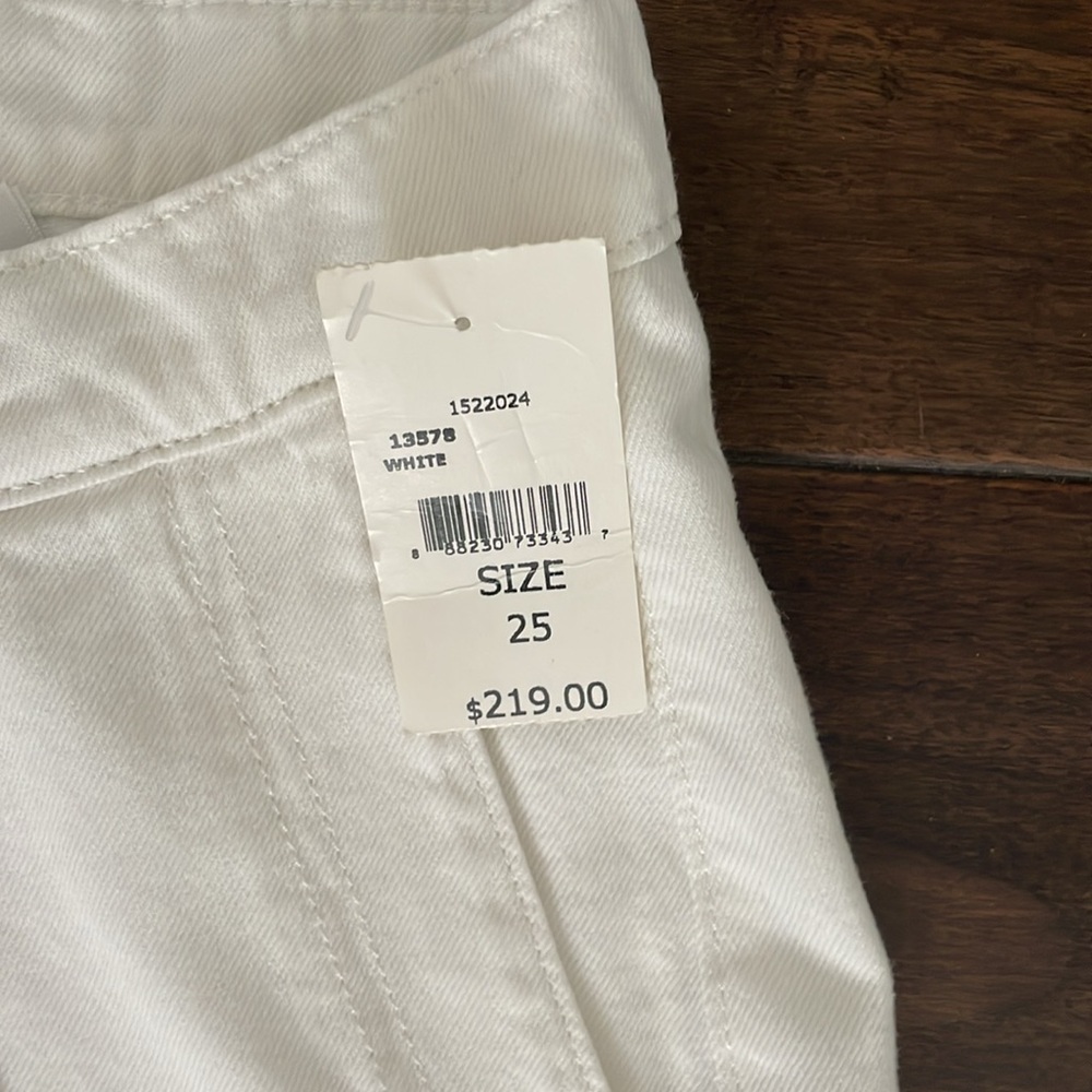DL 1961 denim Zoie wide leg relaxed jeans NWT SZ25 runs loose ( big) - Picture 4 of 9